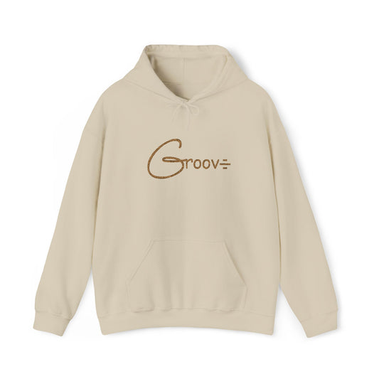 Groove Hoodie - Sand Logo